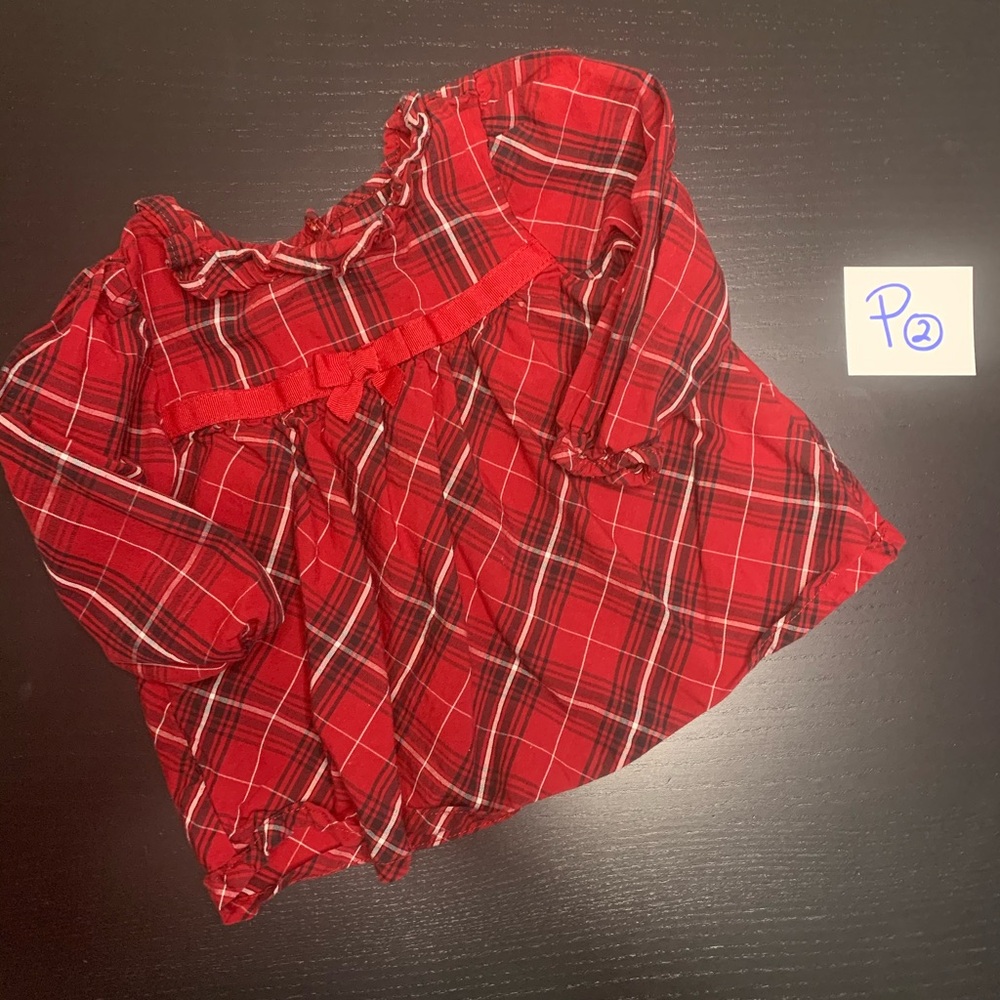 ⭐️2/$5.00⭐️ Gymboree 6-12m Red Blouse